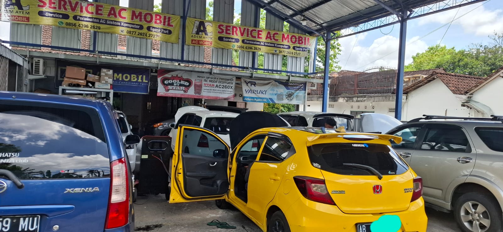 Bengkel AC Mobil Adem Ayem AC Mobil - Spesialis Service AC Mobil Sleman Yogyakarta